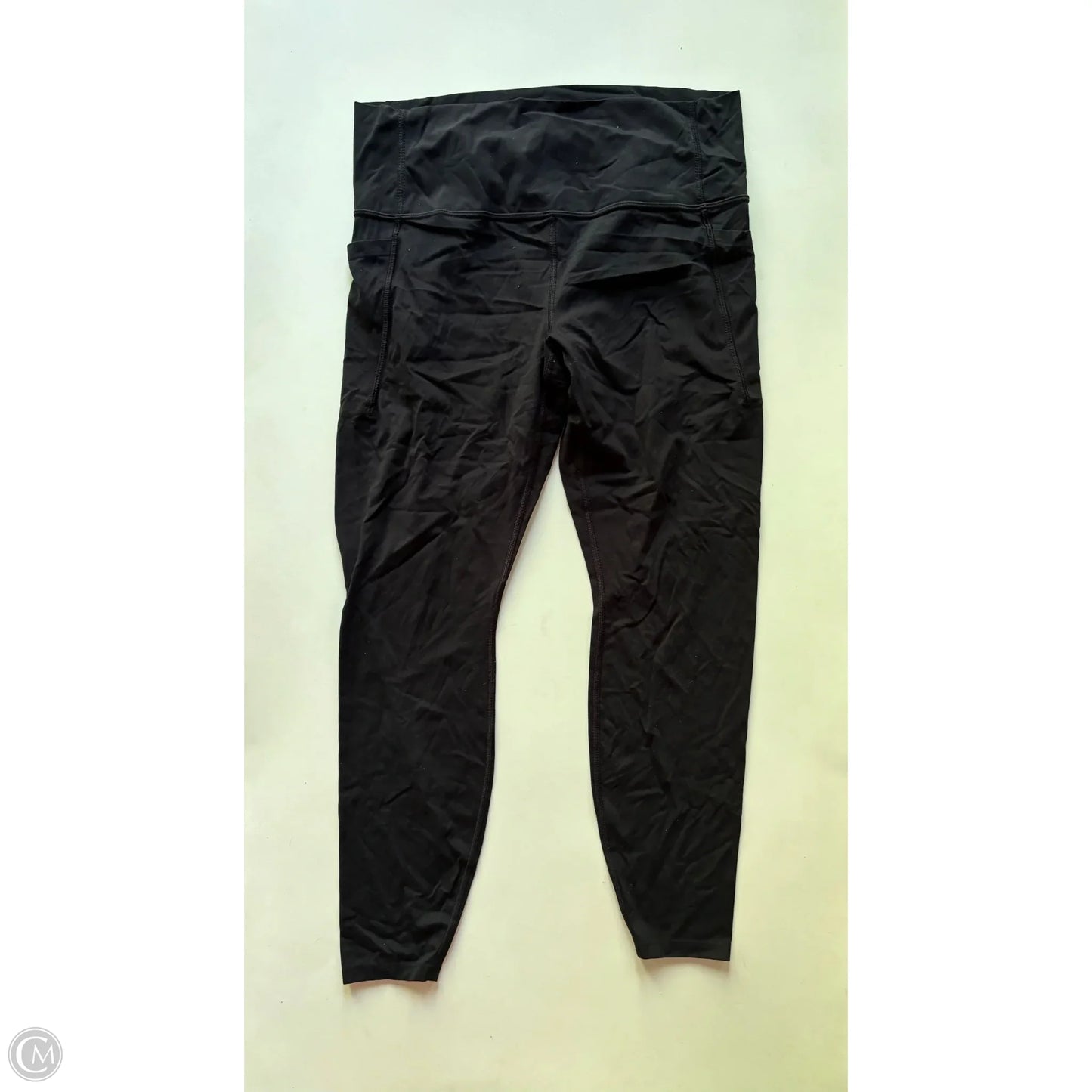 Athletic Leggings By All In Motion In Black, Size: Xl