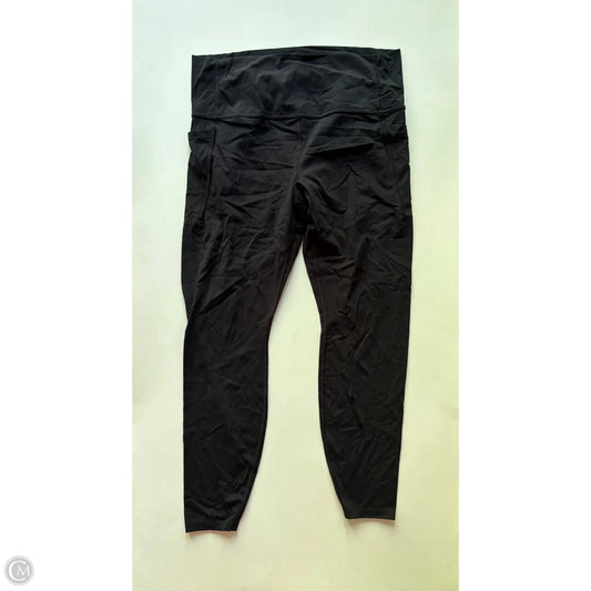 Athletic Leggings By All In Motion In Black, Size: Xl