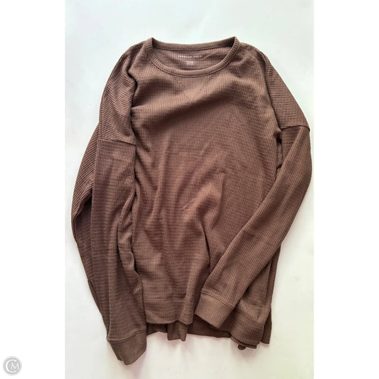 Sweater By American Eagle In Brown, Size: Xl