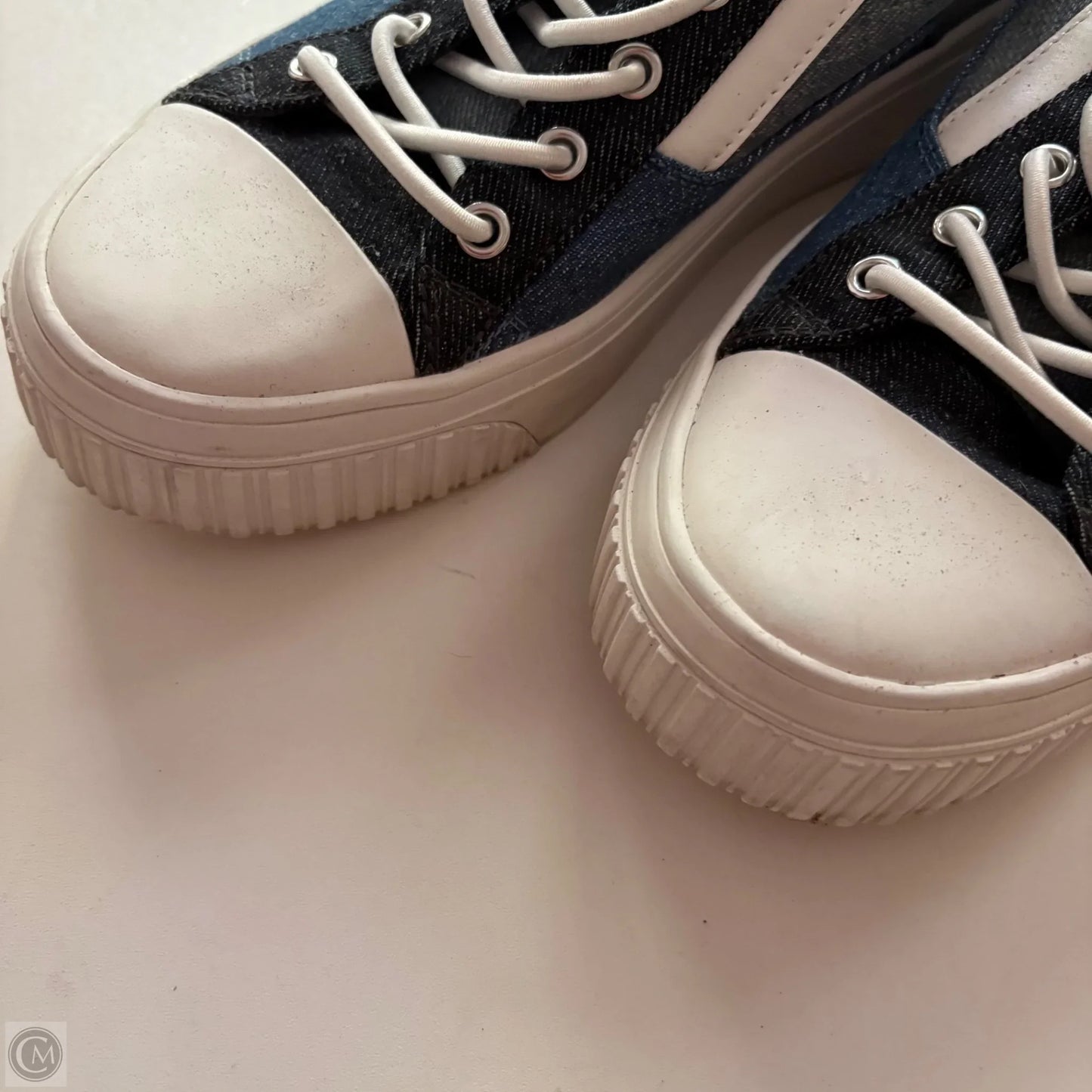 Shoes Designer By Michael Kors In Blue, Size: 8