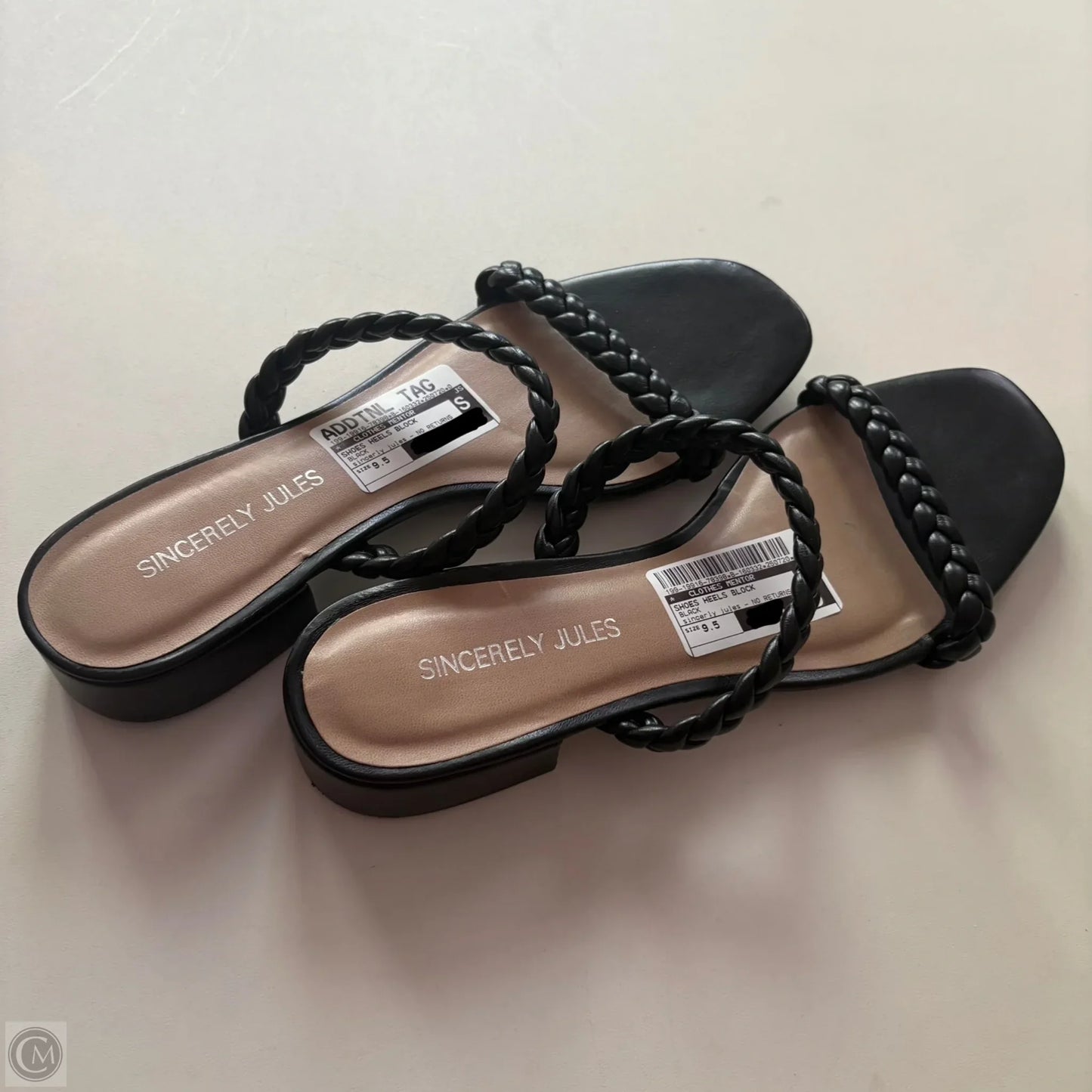 Shoes Heels Block By  sincerly jules In Black, Size: 9.5