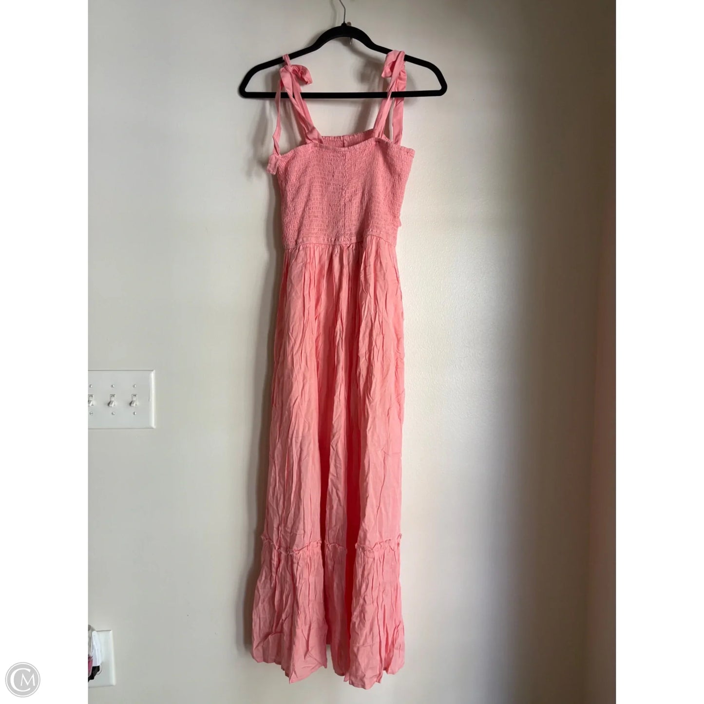 Dress Casual Midi By r. vicimos In Pink, Size: Xl