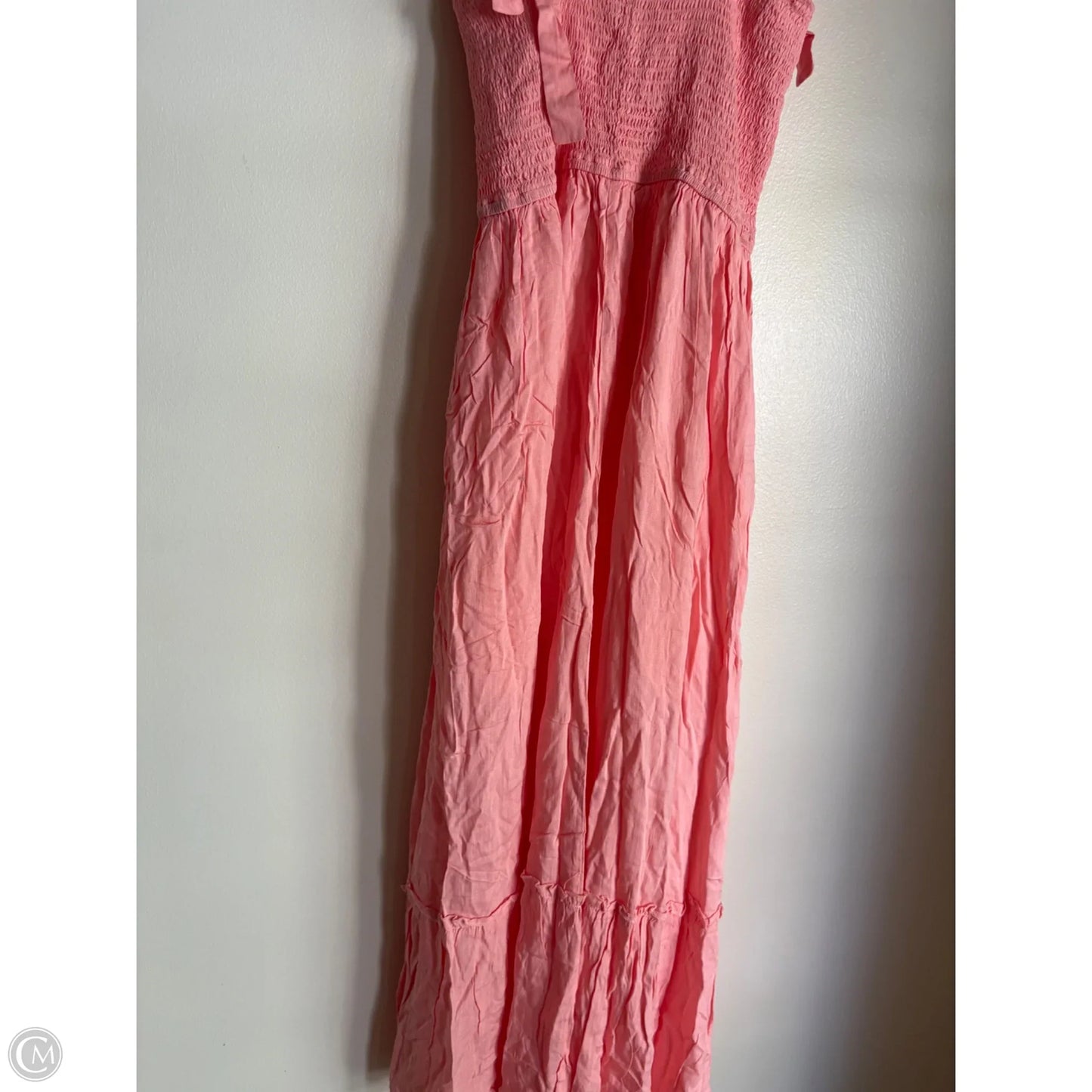 Dress Casual Midi By r. vicimos In Pink, Size: Xl