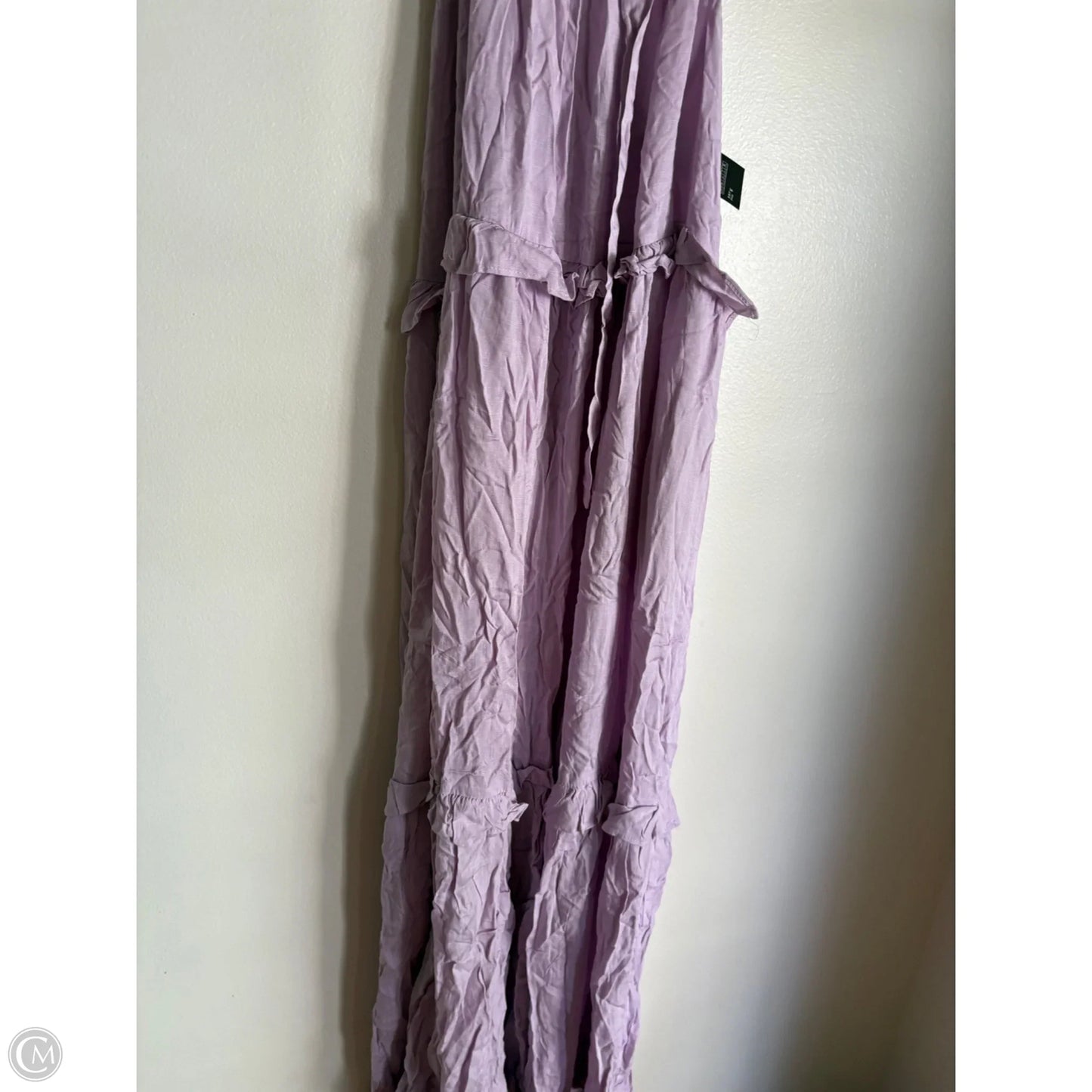 Dress Casual Midi By r. vicimos In Purple, Size: Xl