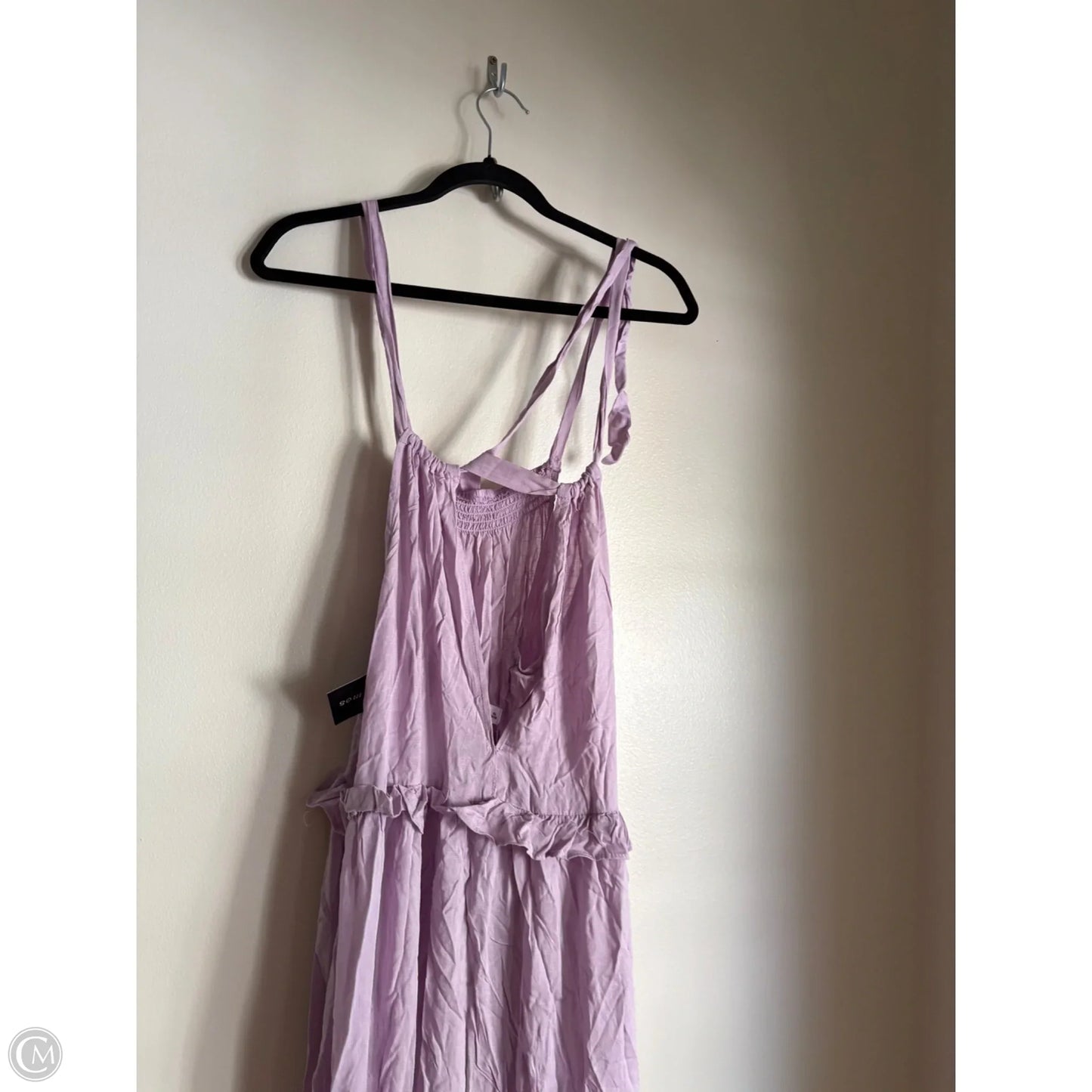 Dress Casual Midi By r. vicimos In Purple, Size: Xl