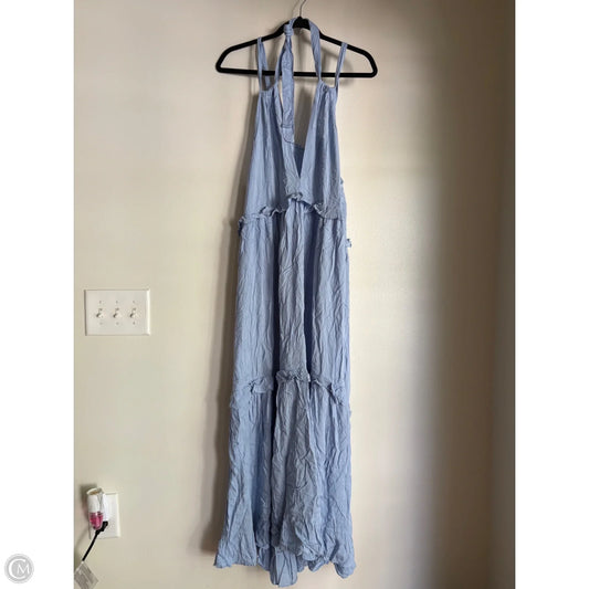 Dress Casual Midi By r. vicimos In Blue, Size: Xl