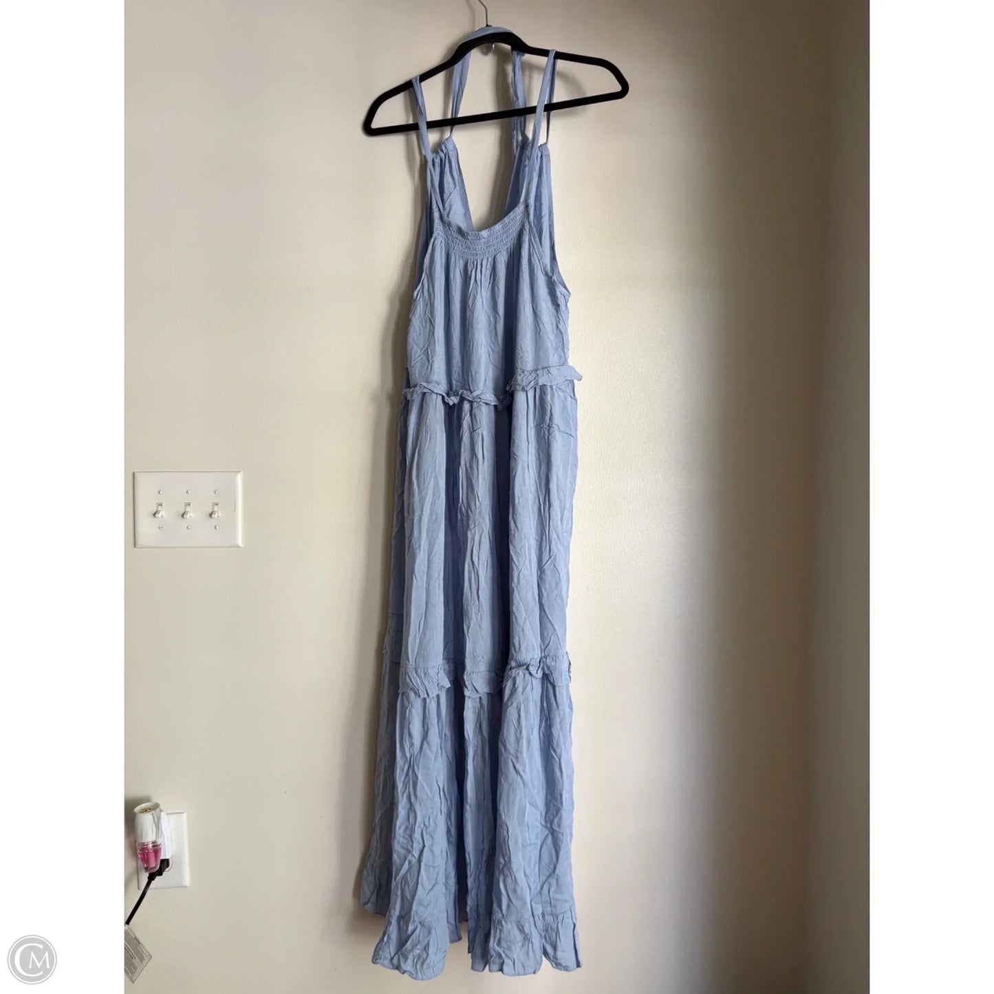 Dress Casual Midi By r. vicimos In Blue, Size: Xl