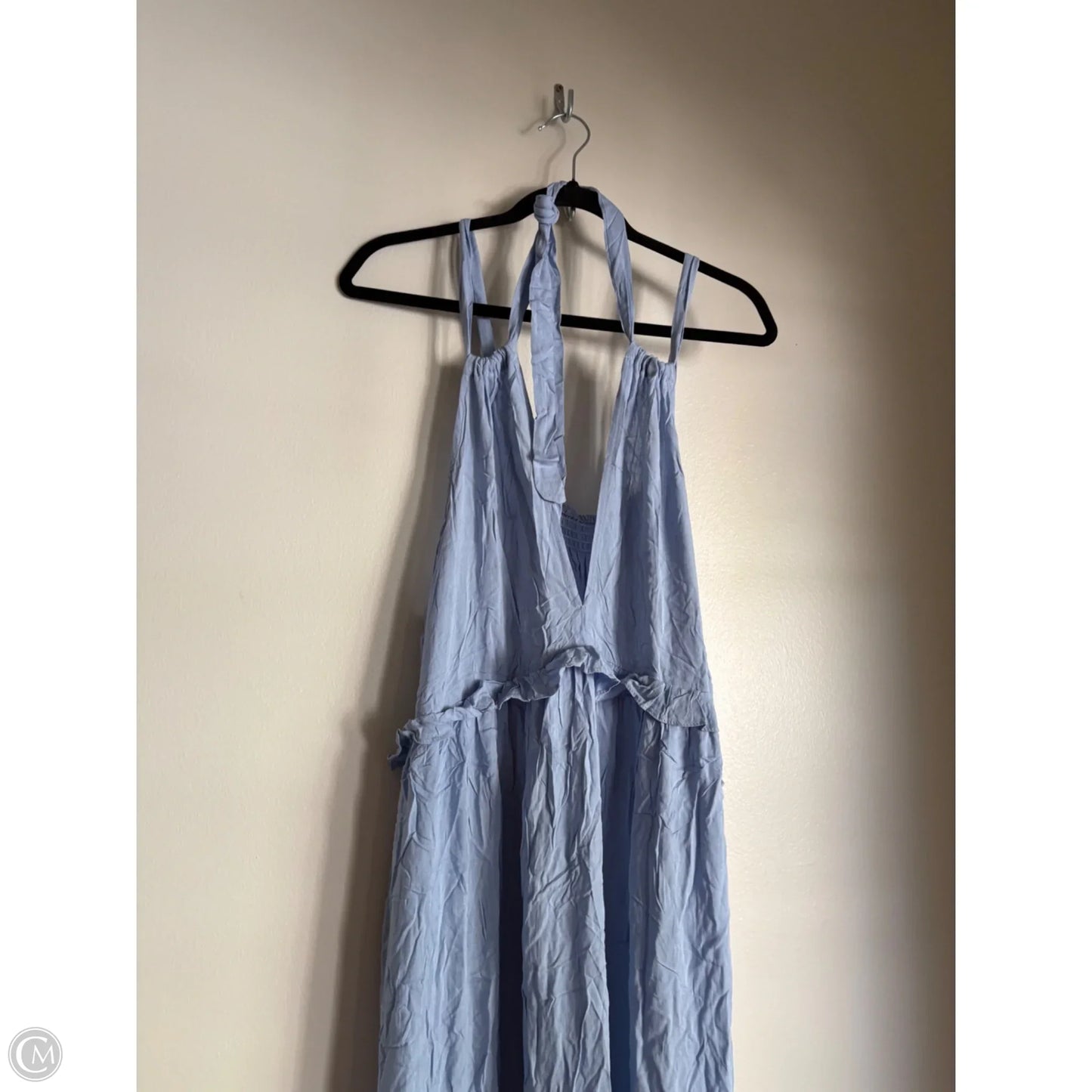 Dress Casual Midi By r. vicimos In Blue, Size: Xl