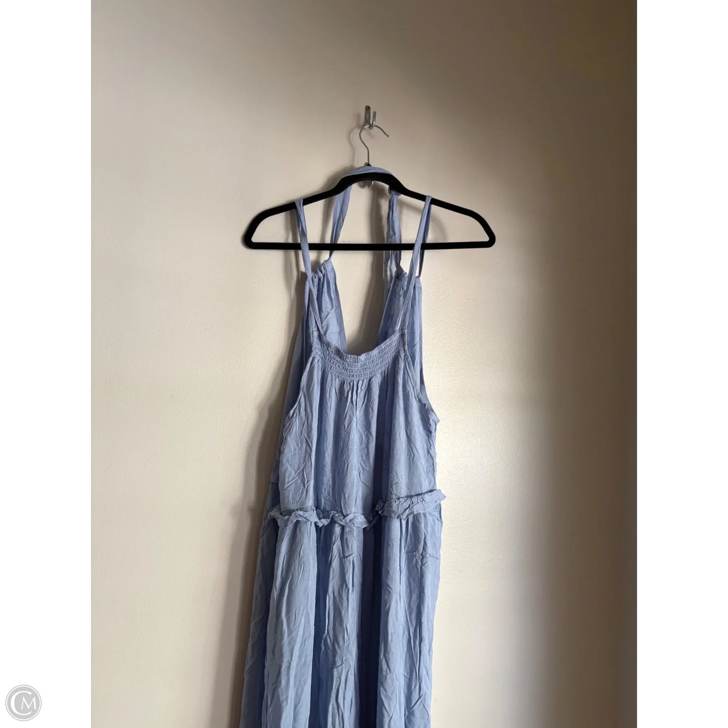 Dress Casual Midi By r. vicimos In Blue, Size: Xl
