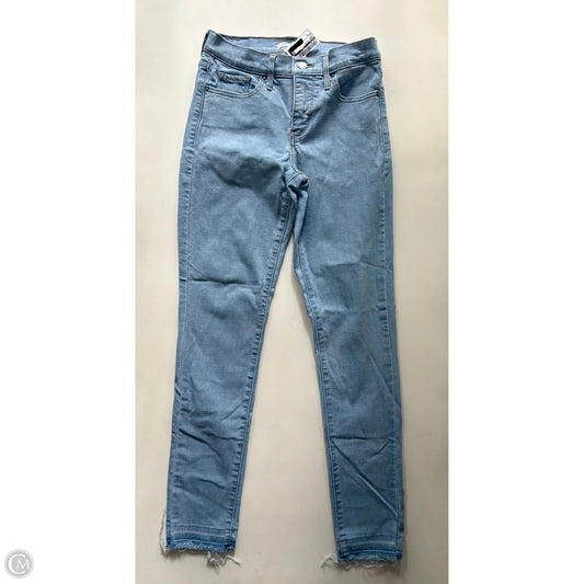 Jeans Skinny By Levis In Blue, Size: 6