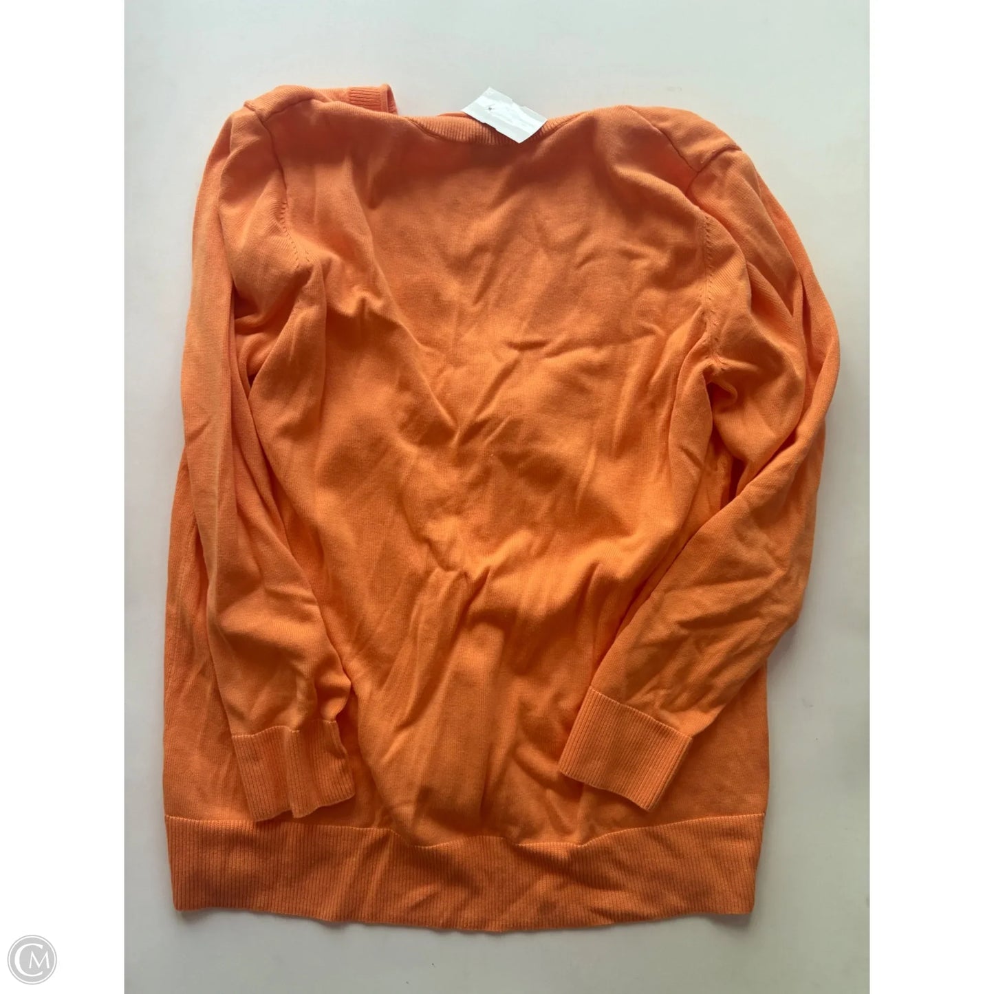 Sweater By Talbots In Orange, Size: L