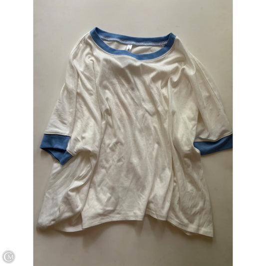 Blouse Short Sleeve By dokotoo In White, Size: M