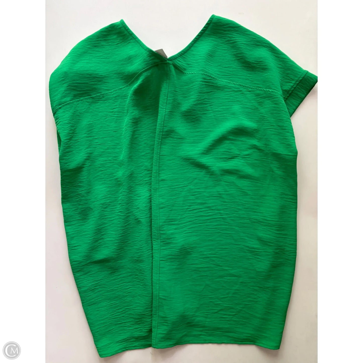 Blouse Short Sleeve By First Love In Green, Size: M