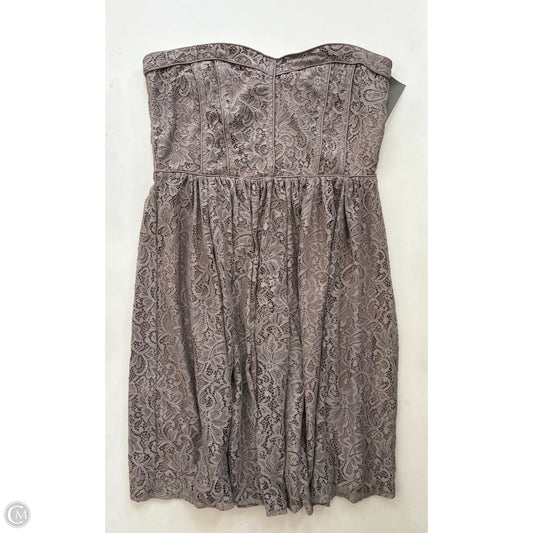 Dress Casual Short By Eva Mendes In Purple, Size: 16
