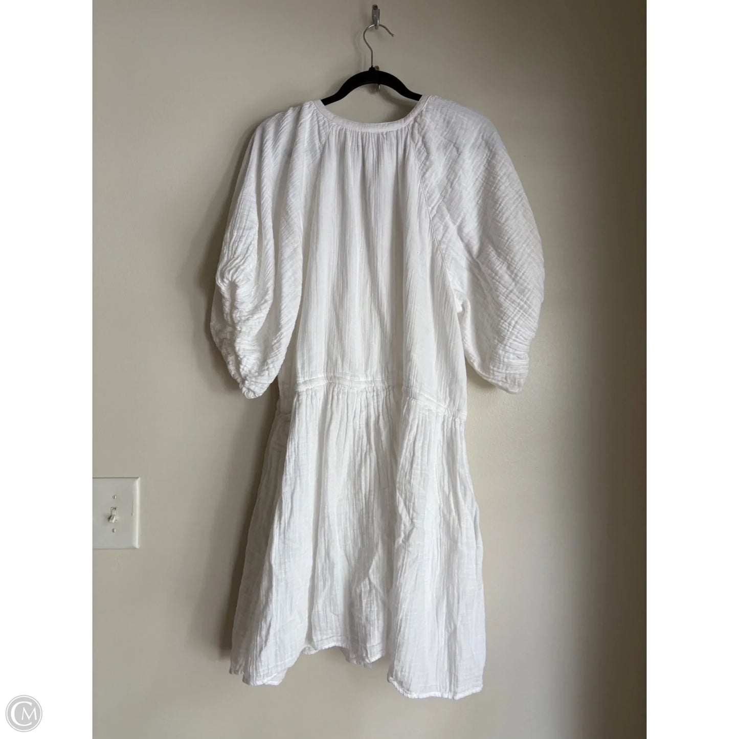 Dress Casual Midi By Old Navy In White, Size: Xxl