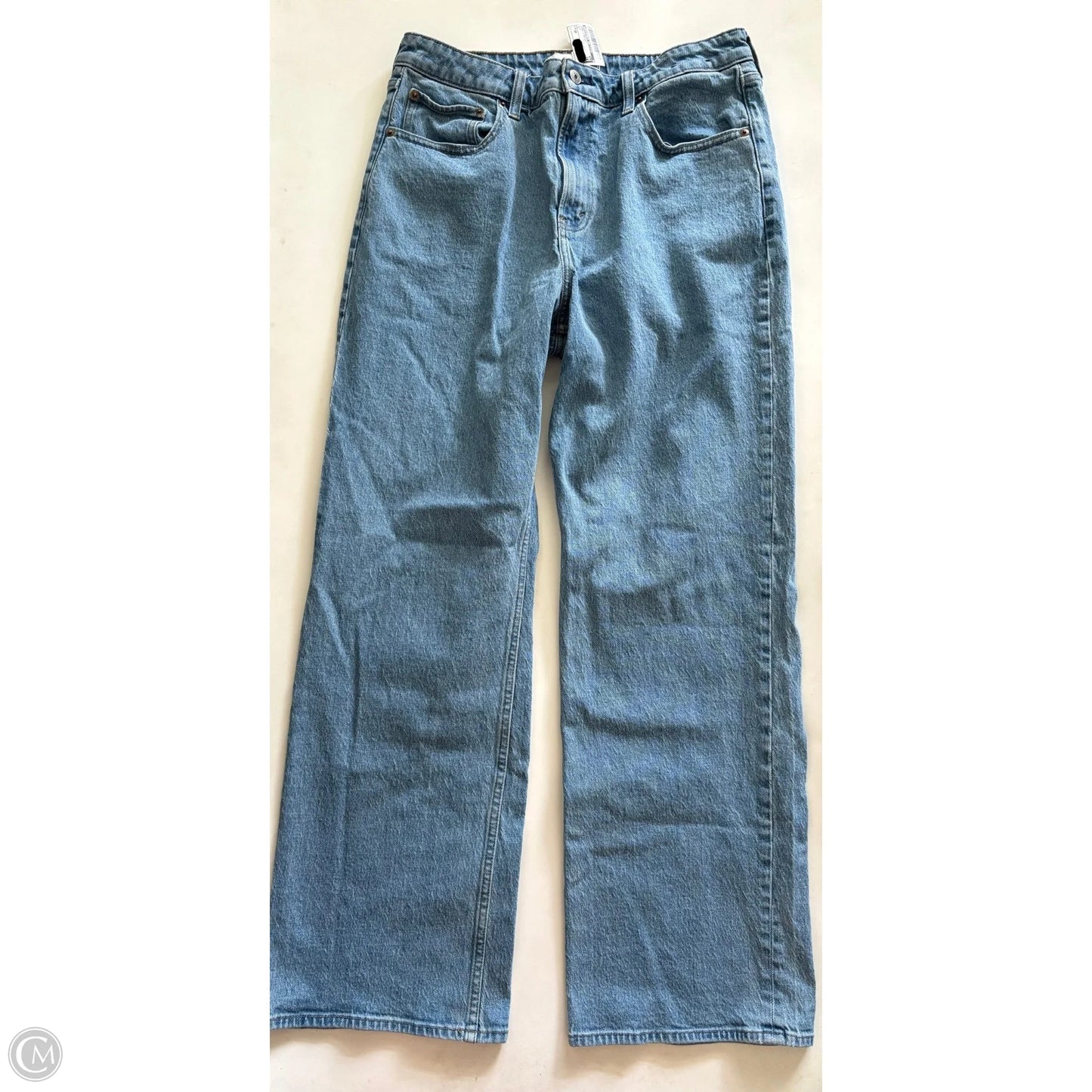 Jeans Straight By Abercrombie And Fitch In Blue, Size: 10
