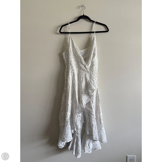 Dress Casual Midi By Blue Rain In White, Size: M