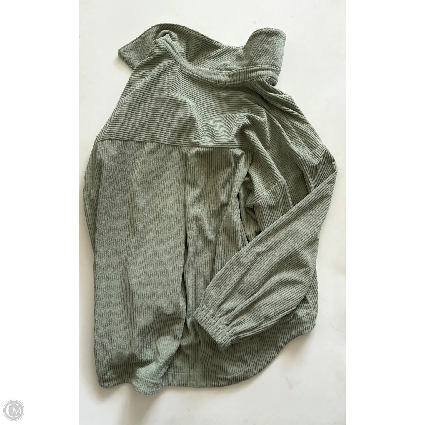 Jacket Moto By ott In Green, Size: M