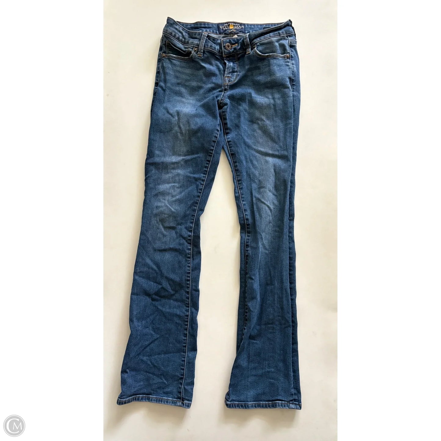 Jeans Boot Cut By Lucky Brand In Blue, Size: 0