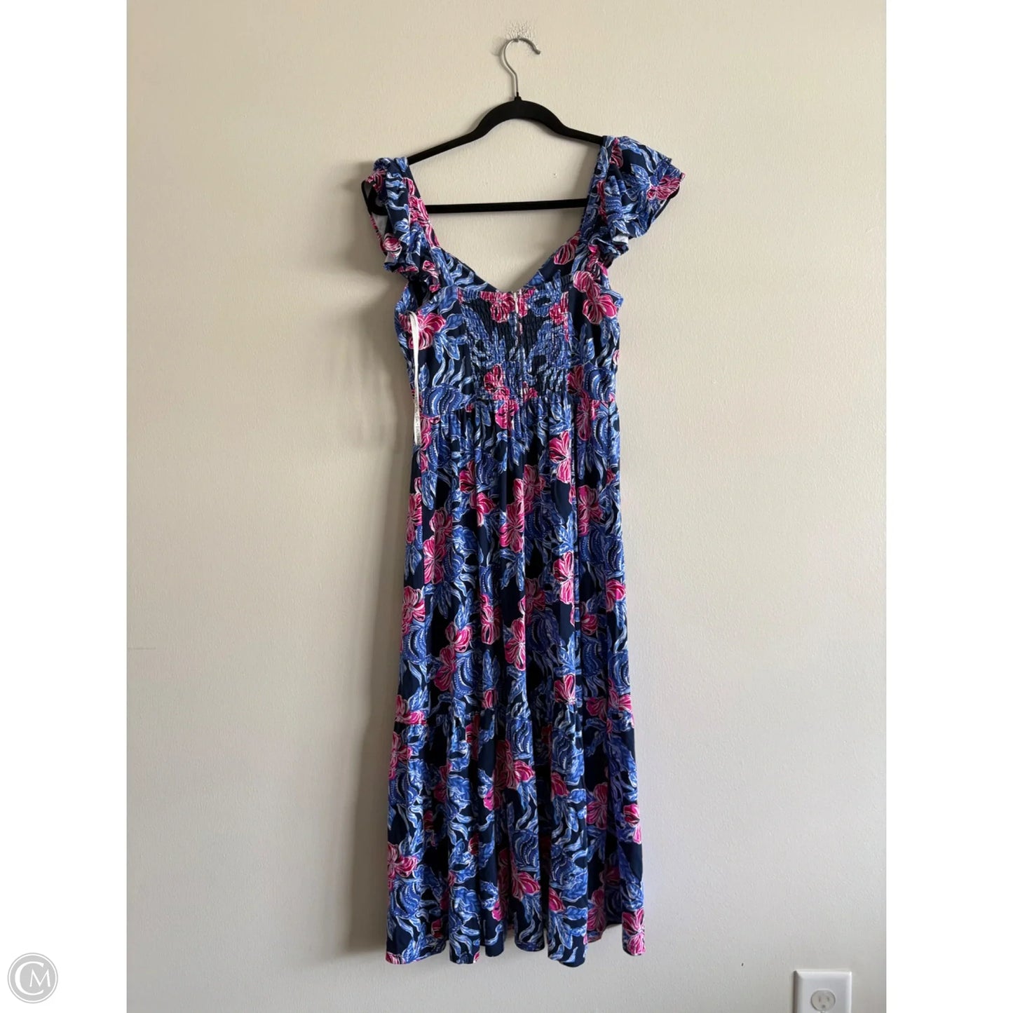 Dress Designer By Lilly Pulitzer In Floral Print, Size: S