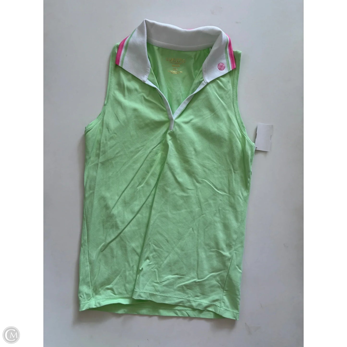 Blouse Designer By Lilly Pulitzer In Green, Size: Xs