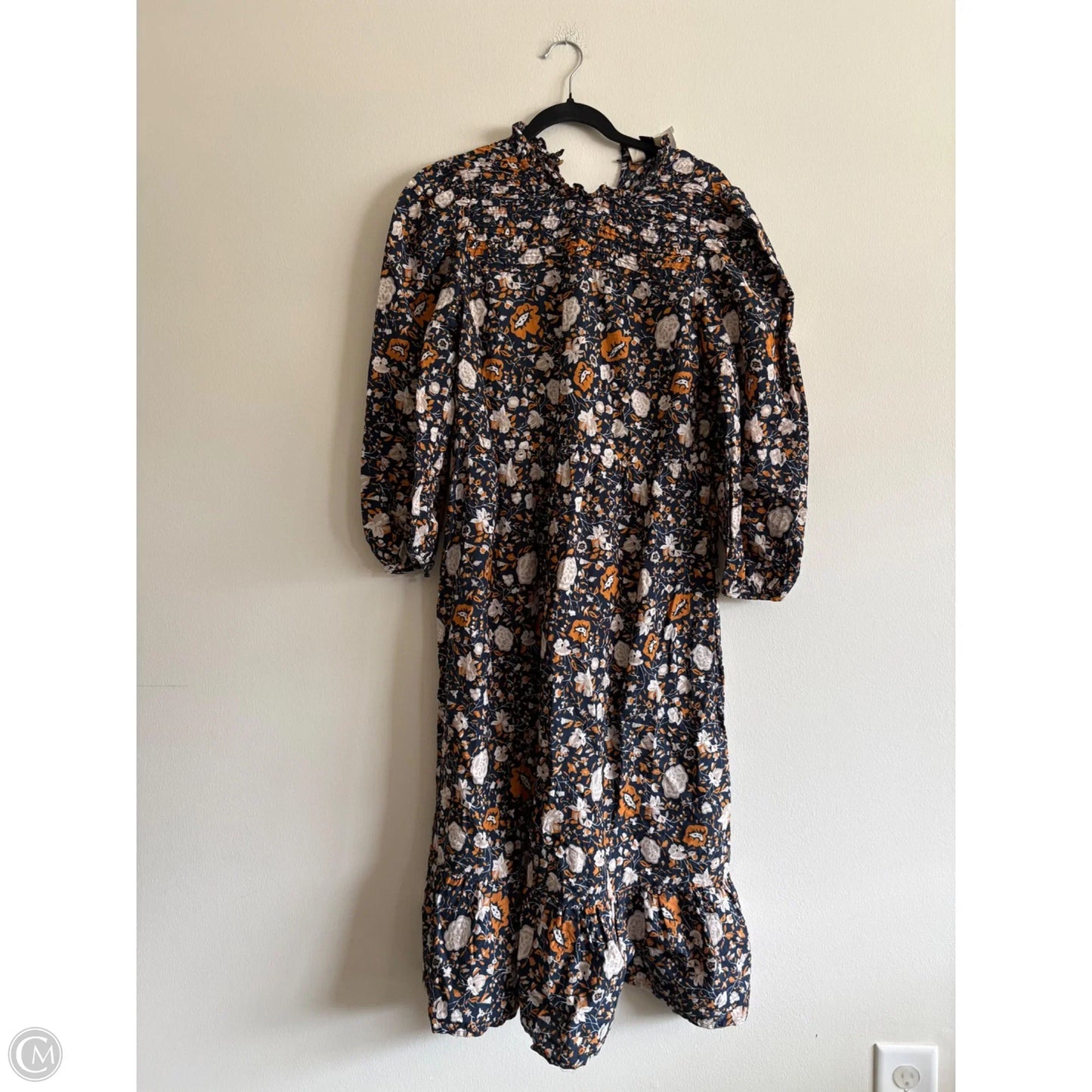Dress Casual Midi By Universal Thread In Floral Print, Size: M