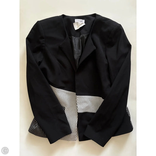 Blazer By Calvin Klein In Black, Size: 14