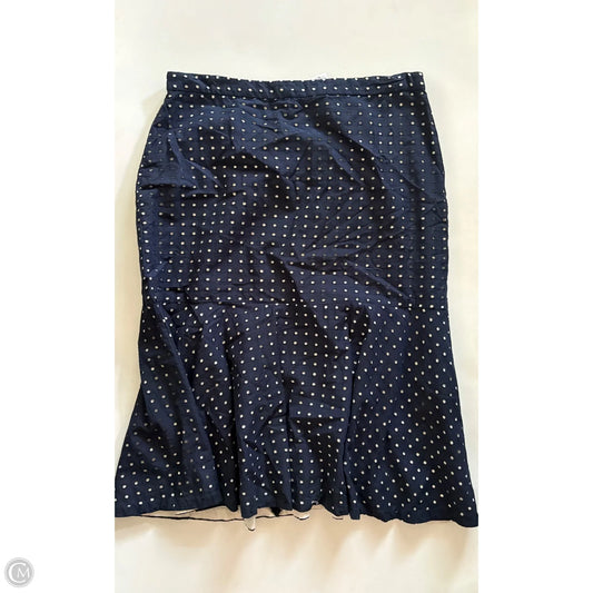 Skirt Midi By Ann Taylor In Blue, Size: 12