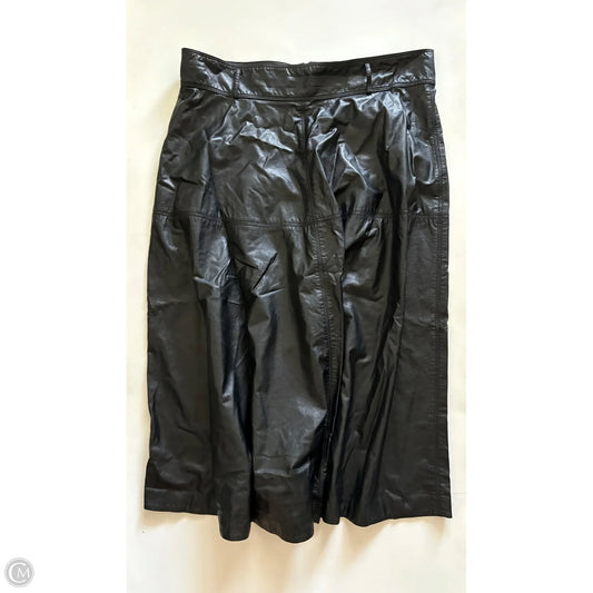Skirt Midi By Ann Taylor In Black, Size: 14