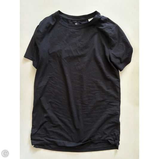 Athletic Top Short Sleeve By All In Motion In Black, Size: S