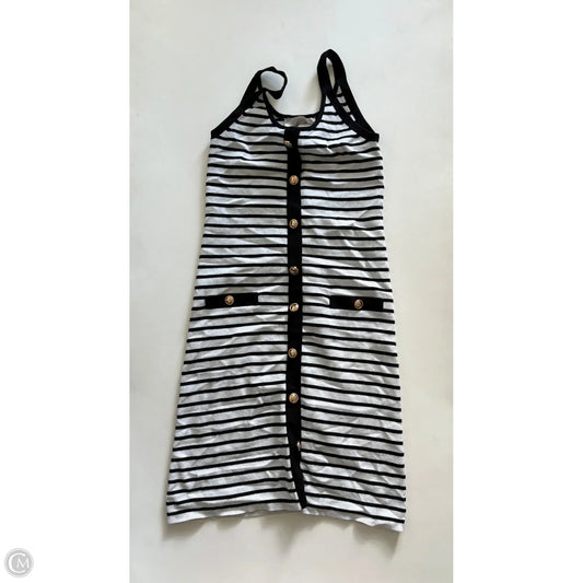 Dress Casual Short By Loft In Striped Pattern, Size: S