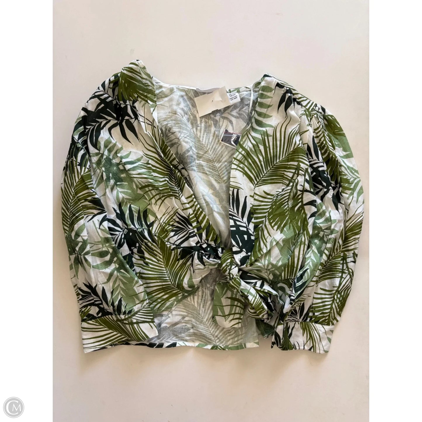 Top Long Sleeve By midnight sky In Green, Size: L