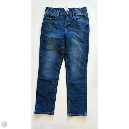 Jeans Straight By Nicole Miller In Blue, Size: 6
