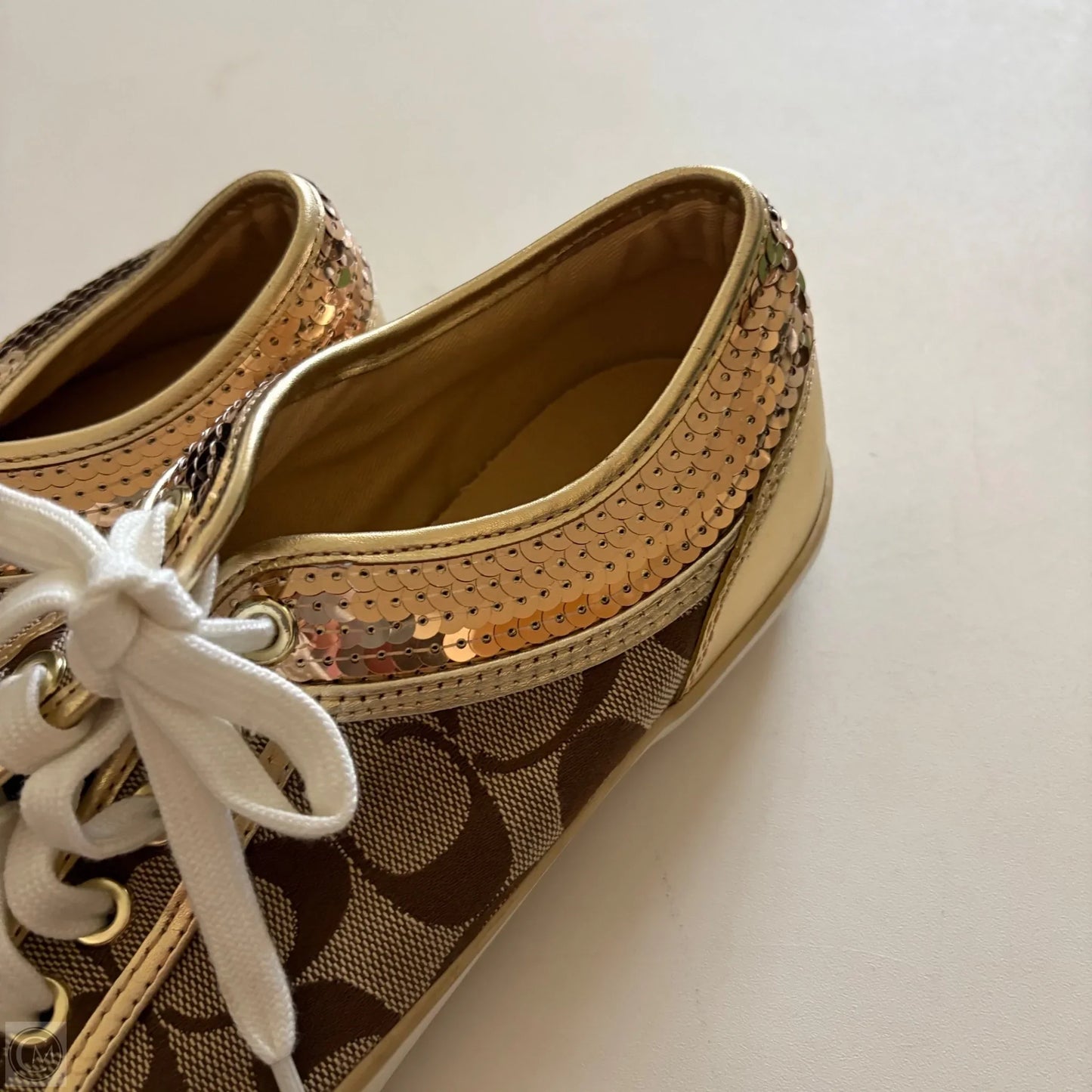 Shoes Designer By Coach In Brown, Size: 8