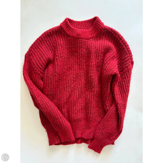 Sweater By Sonoma In Red, Size: M