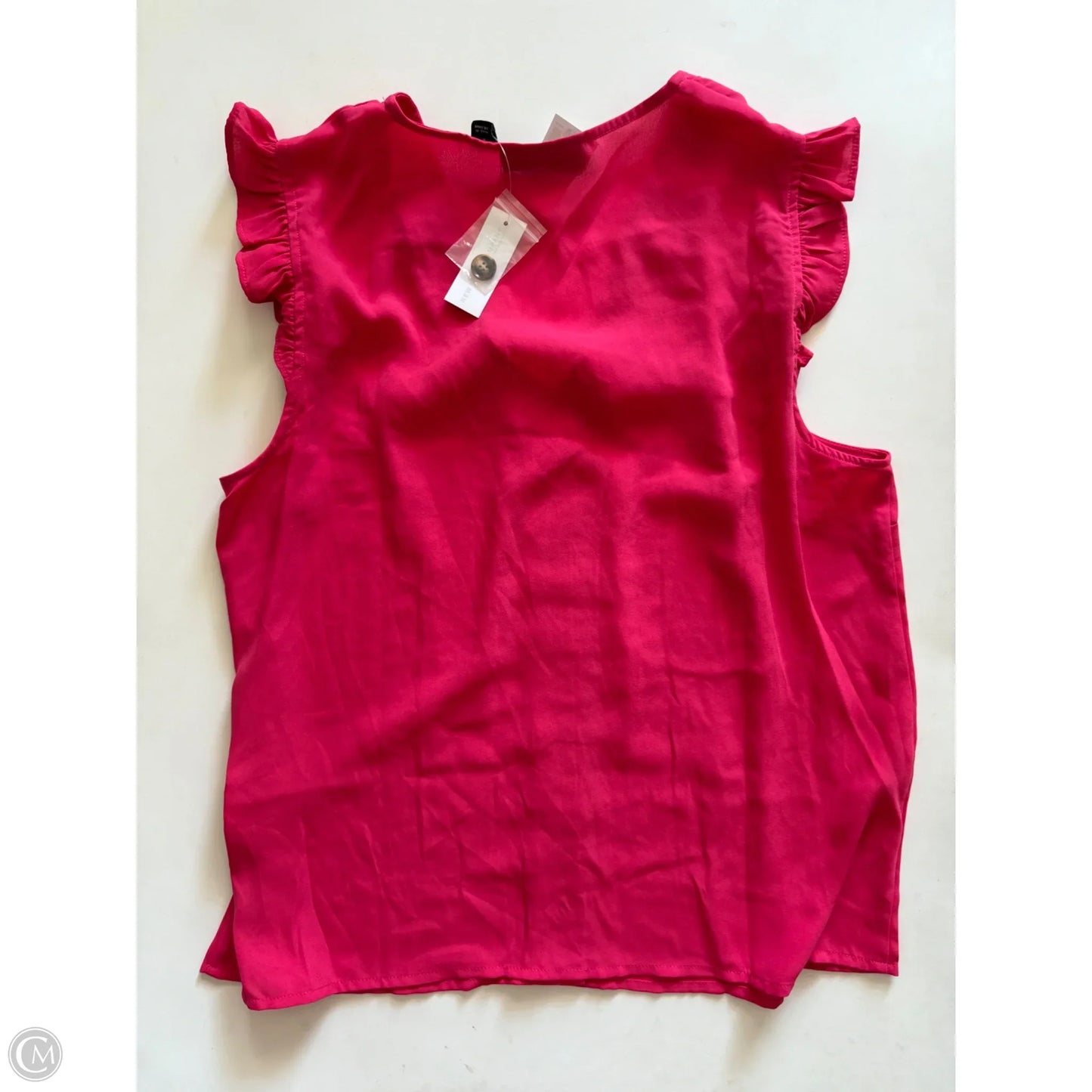 Top Sleeveless By New York And Co In Pink, Size: L
