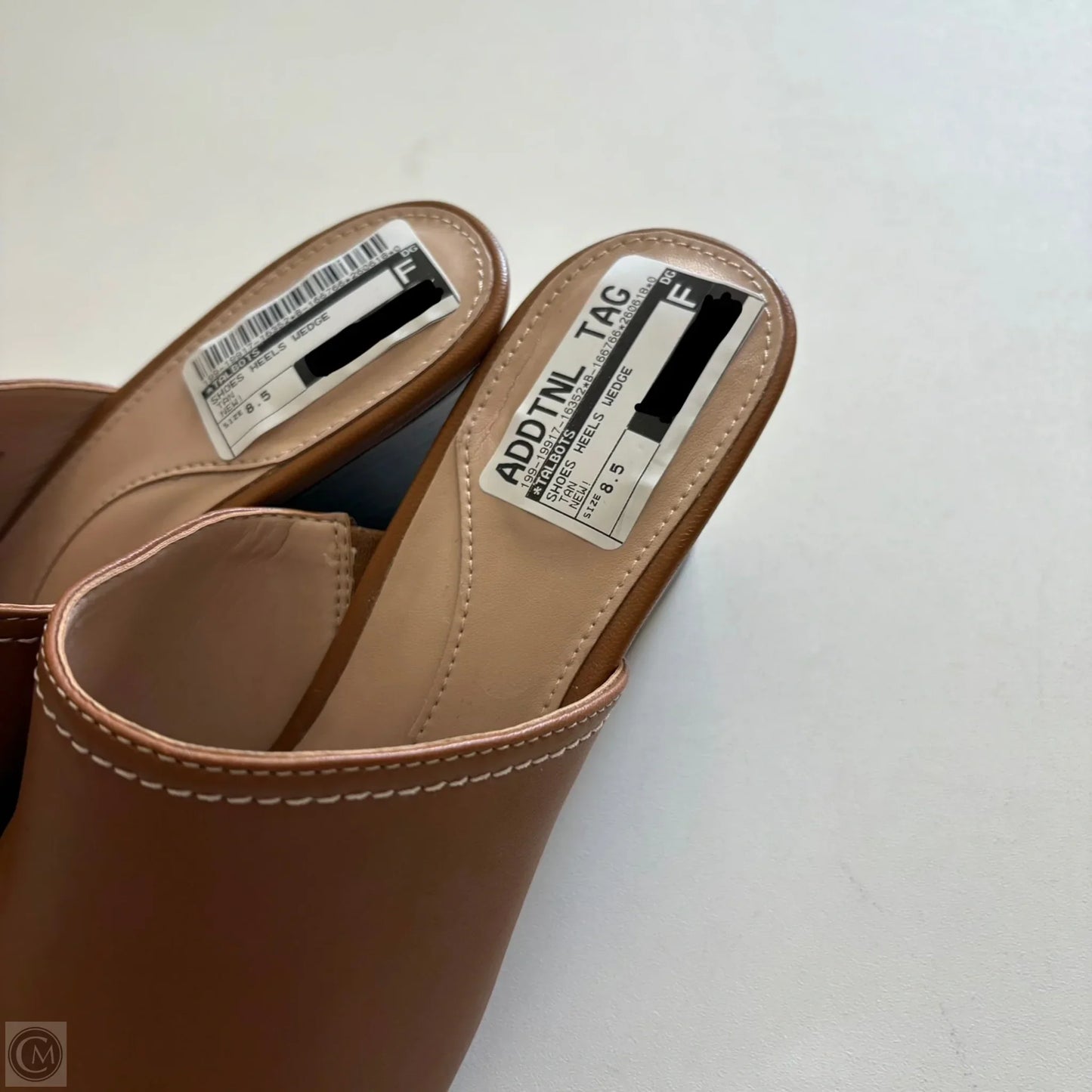 Shoes Heels Wedge By Talbots In Tan, Size: 8.5