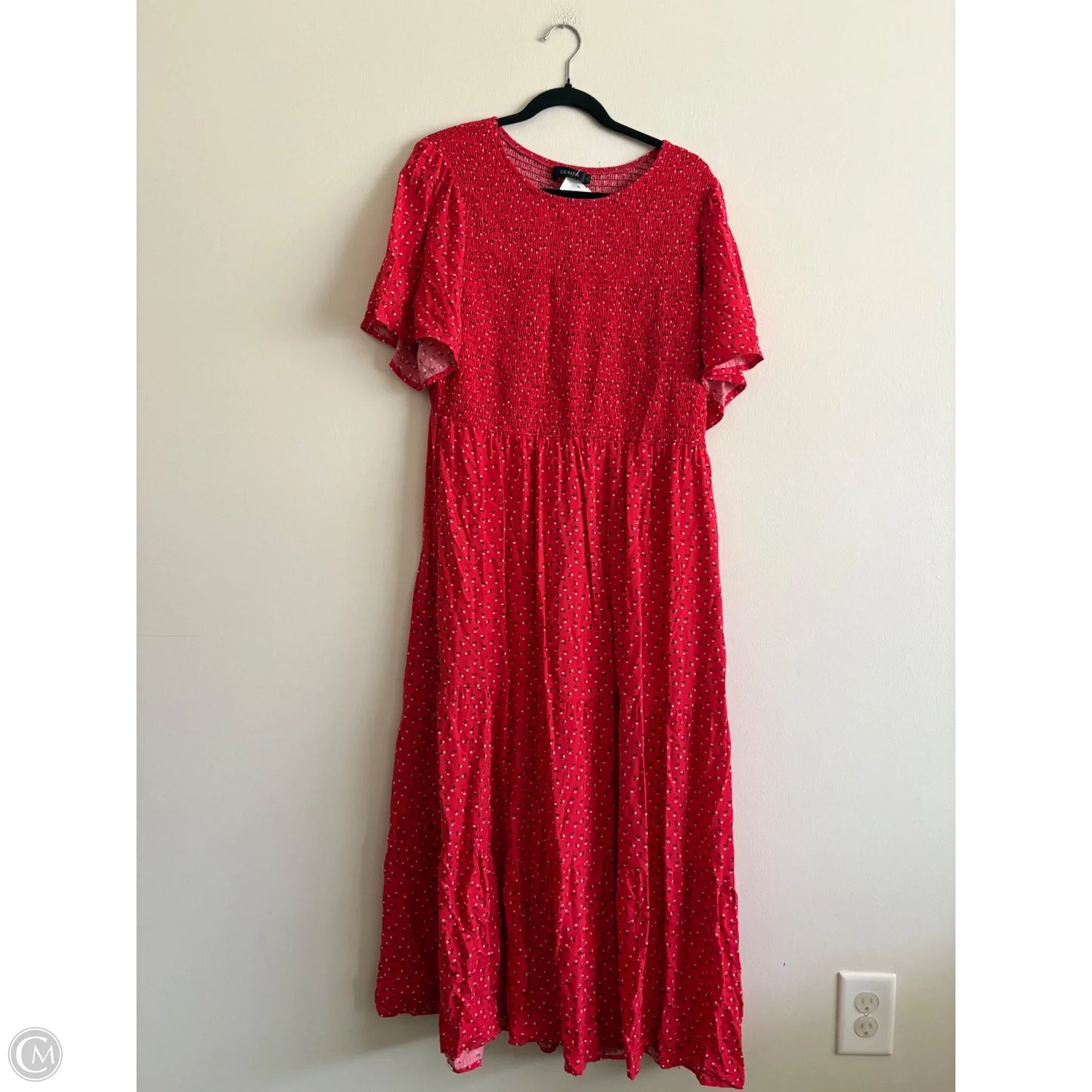 Dress Casual Maxi By Zesica In Red, Size: 2x