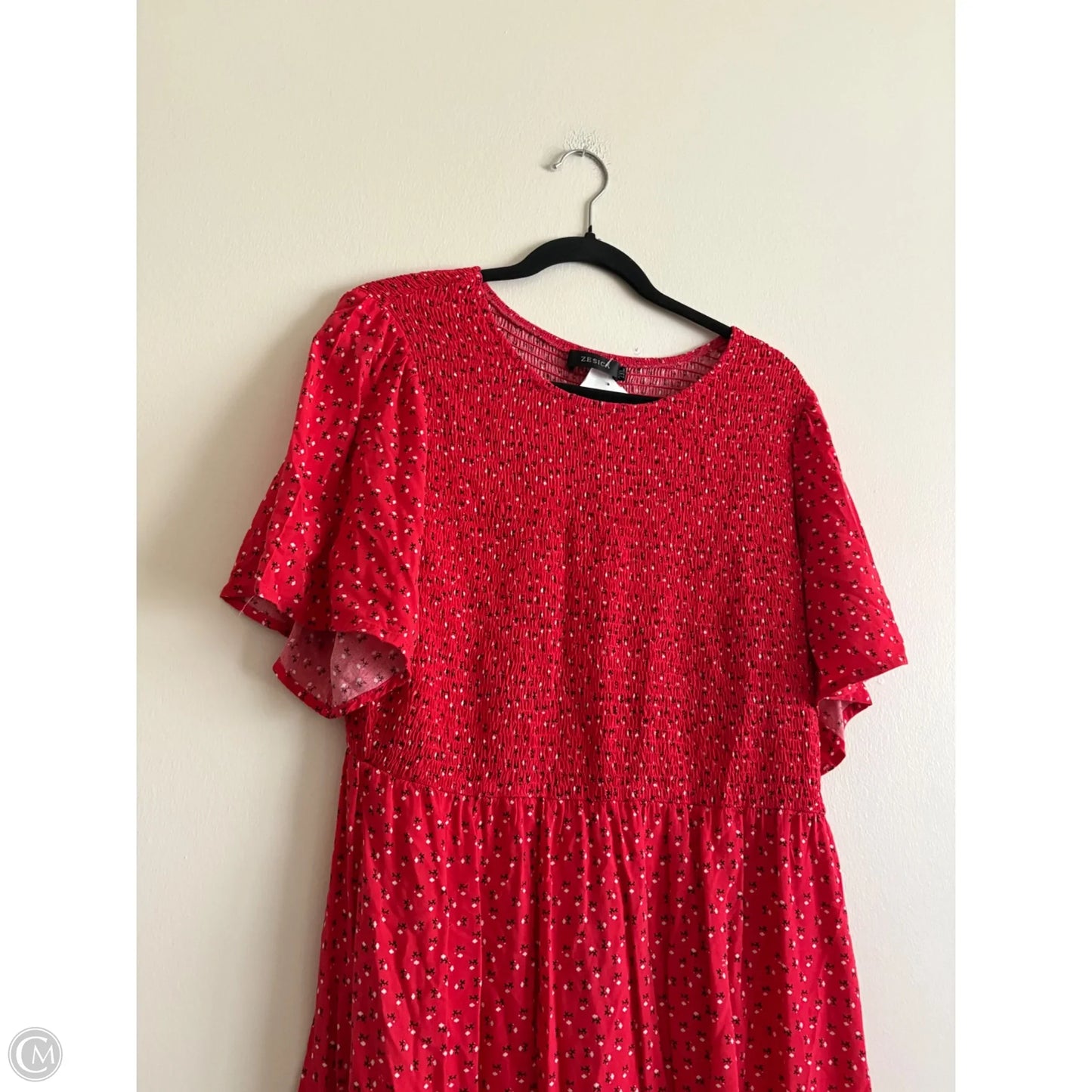 Dress Casual Maxi By Zesica In Red, Size: 2x