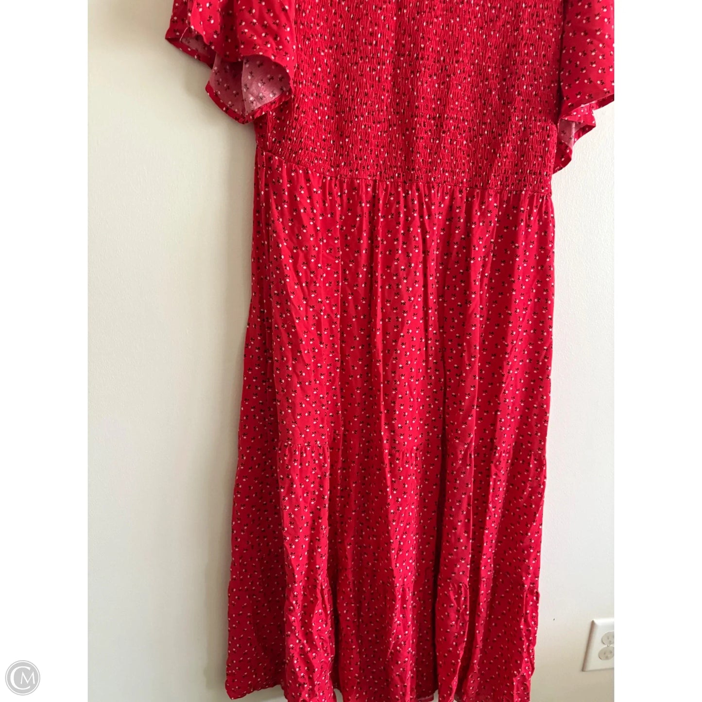 Dress Casual Maxi By Zesica In Red, Size: 2x