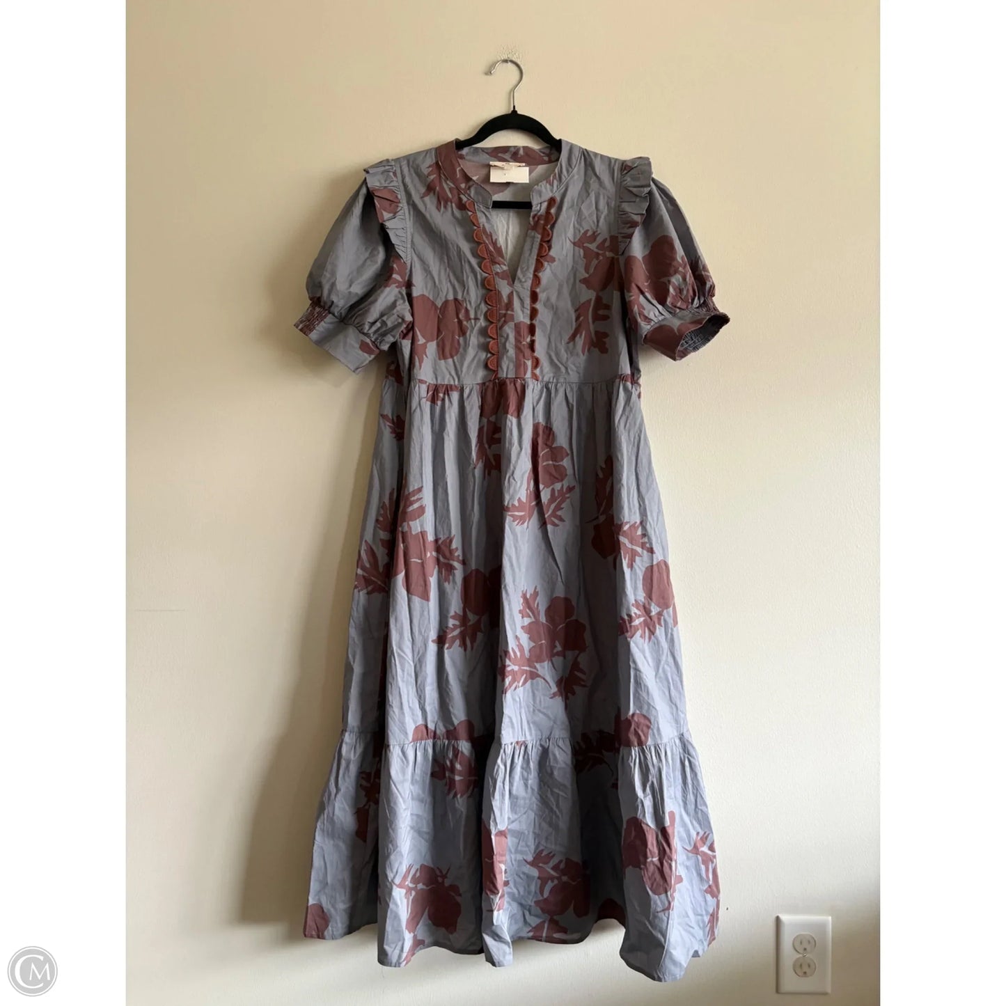 Dress Casual Maxi By Entro In Blue, Size: L