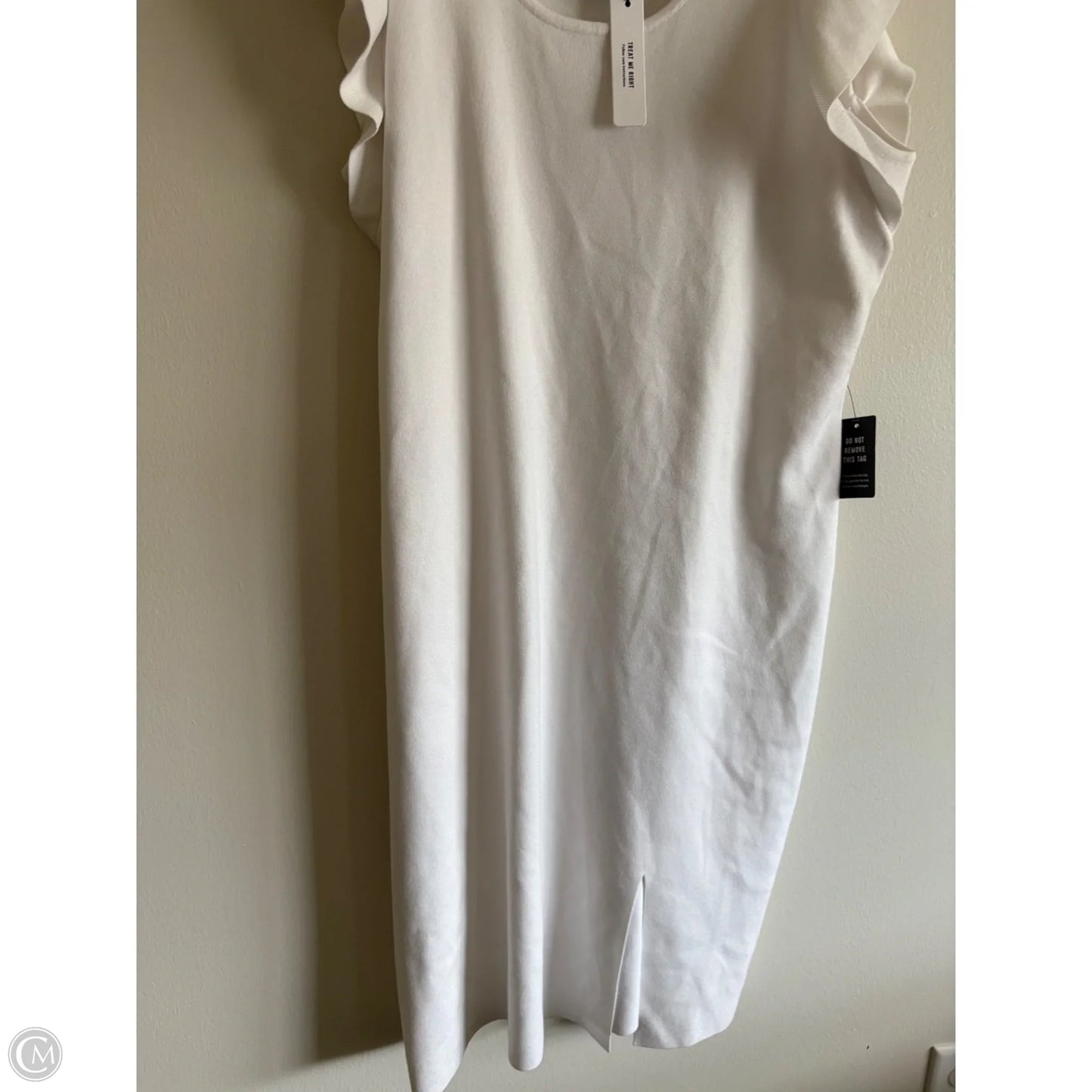 Dress Sweater By Express In White, Size: Xl