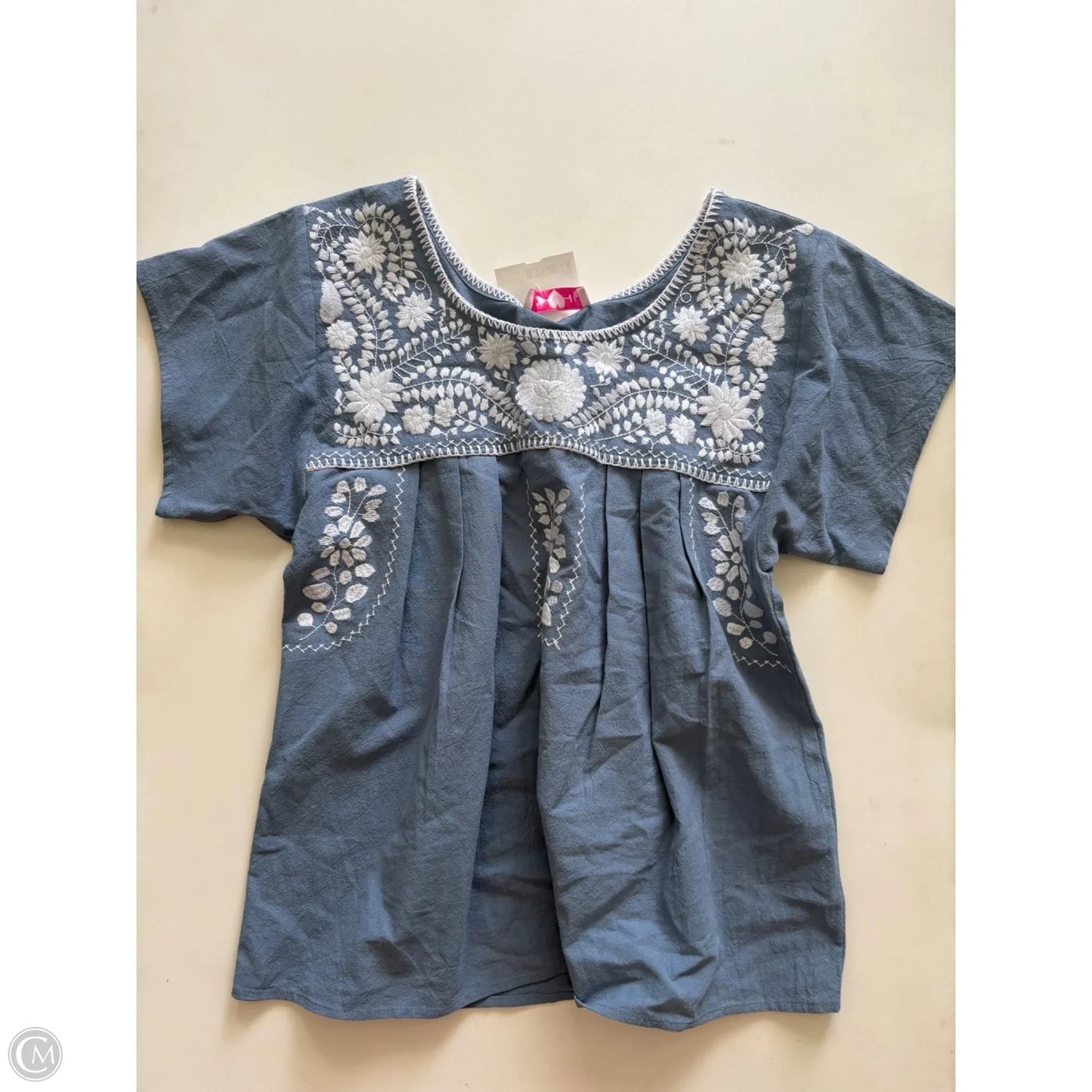 Top Short Sleeve By Buddy Love In Blue, Size: S