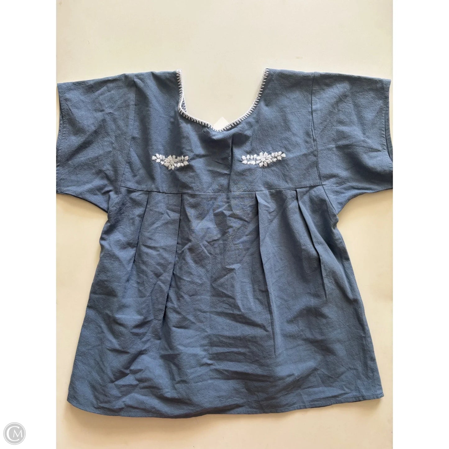 Top Short Sleeve By Buddy Love In Blue, Size: S
