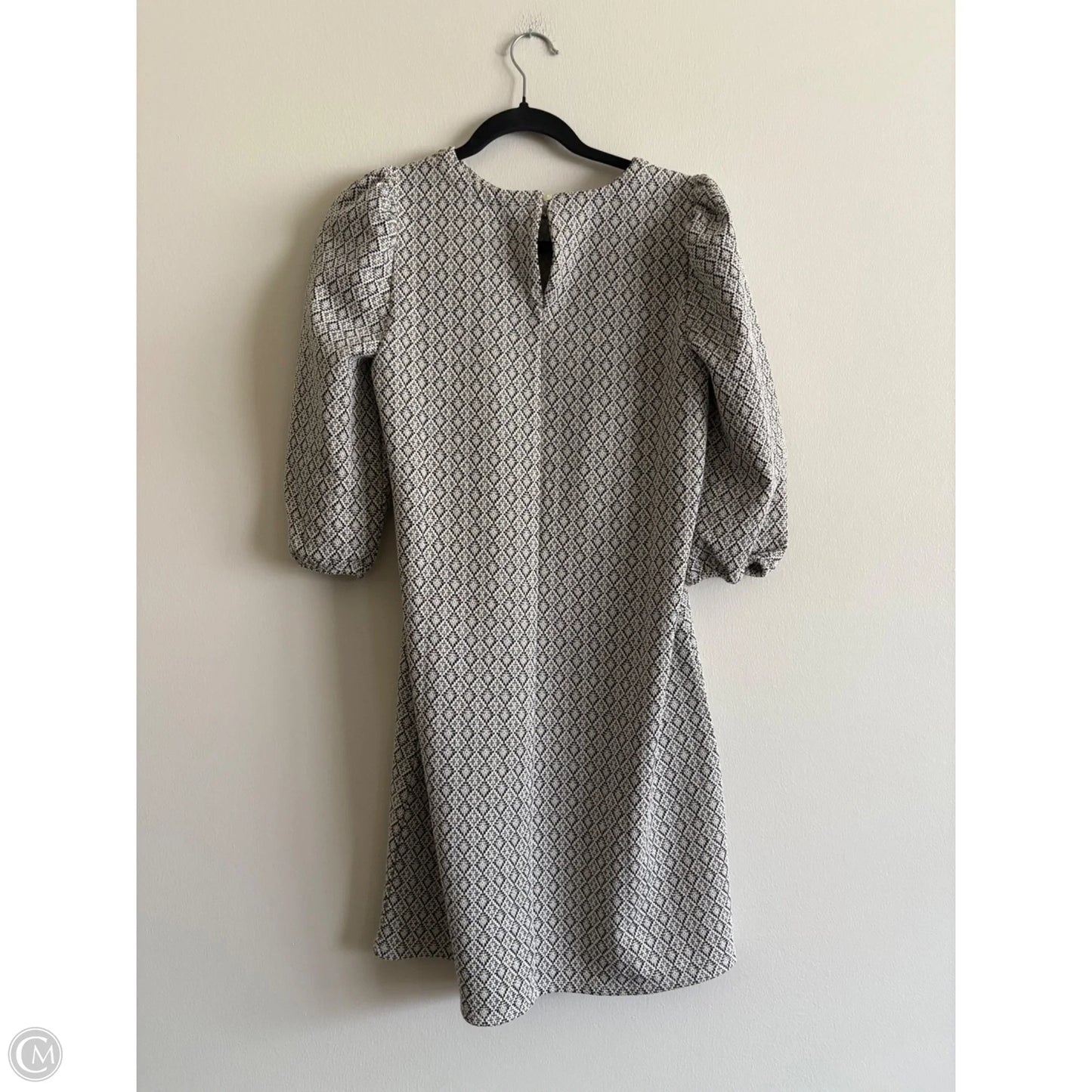 Dress Work By Loft In Black & White, Size: S