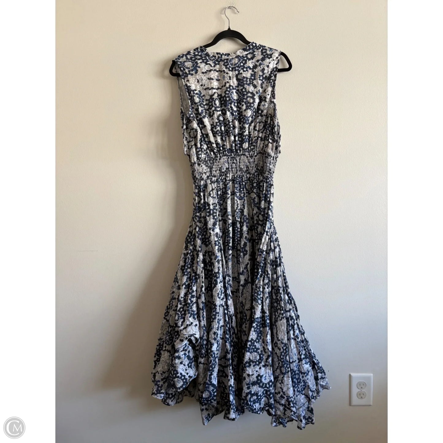 Dress Casual Maxi By Chelsea And Theodore In Blue, Size: L