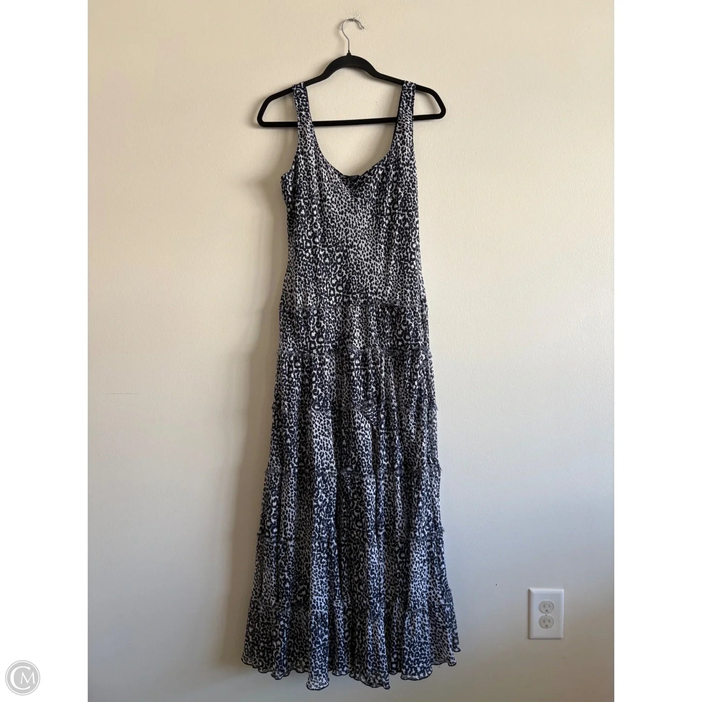 Dress Casual Maxi By Jones New York In Blue, Size: 14