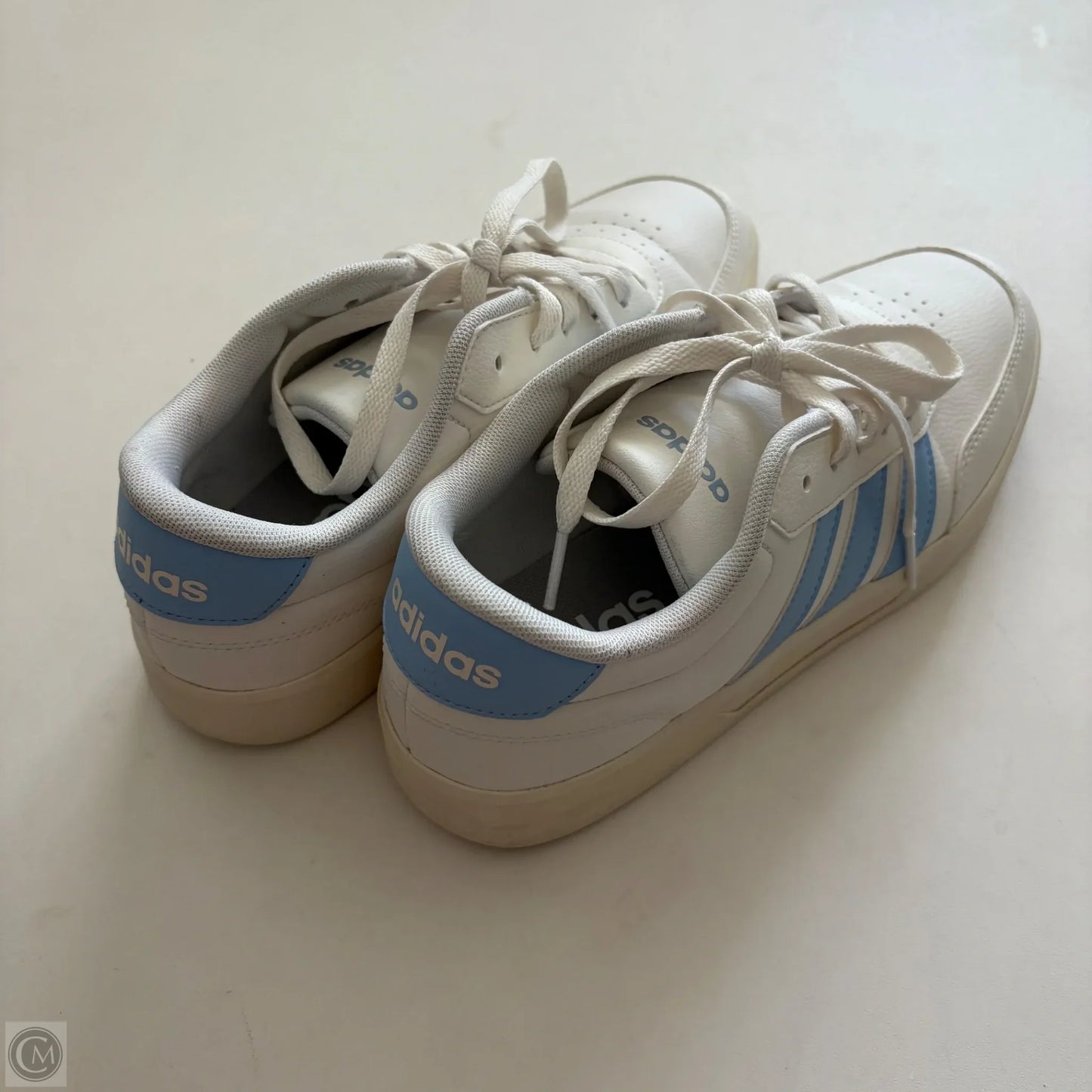 Shoes Sneakers By Adidas In Blue & White, Size: 7