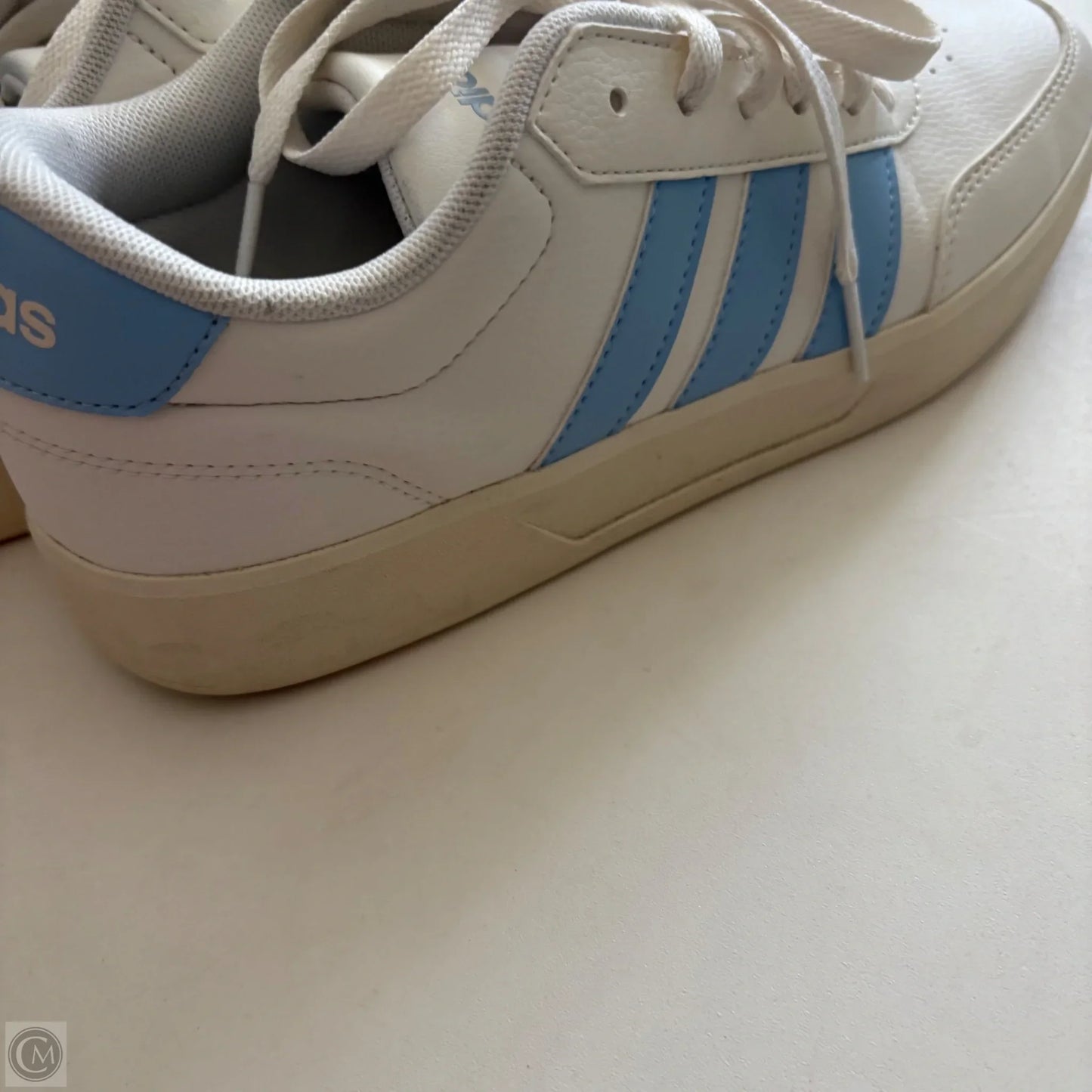 Shoes Sneakers By Adidas In Blue & White, Size: 7