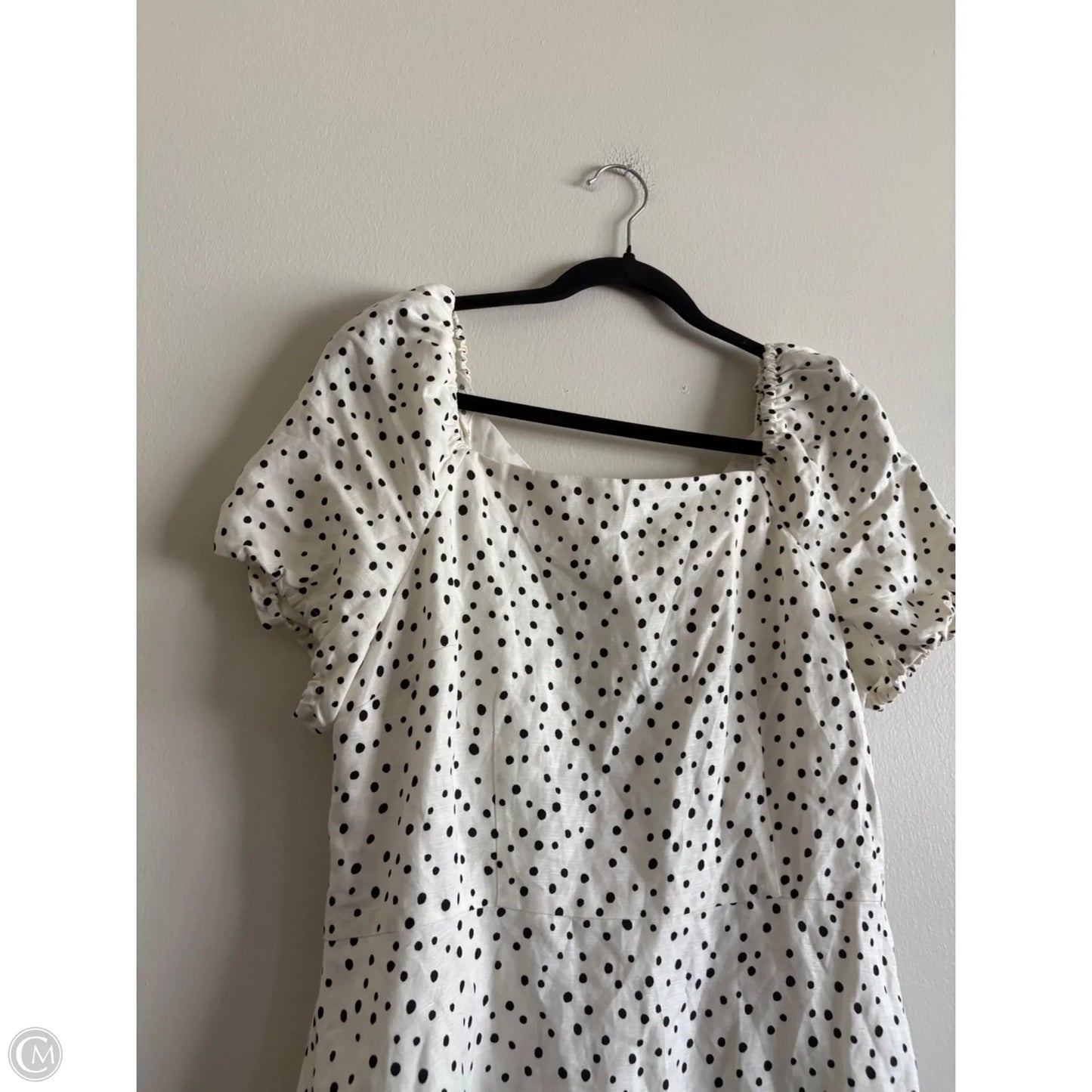 Dress Casual Short By Loft In Polkadot Pattern, Size: 12